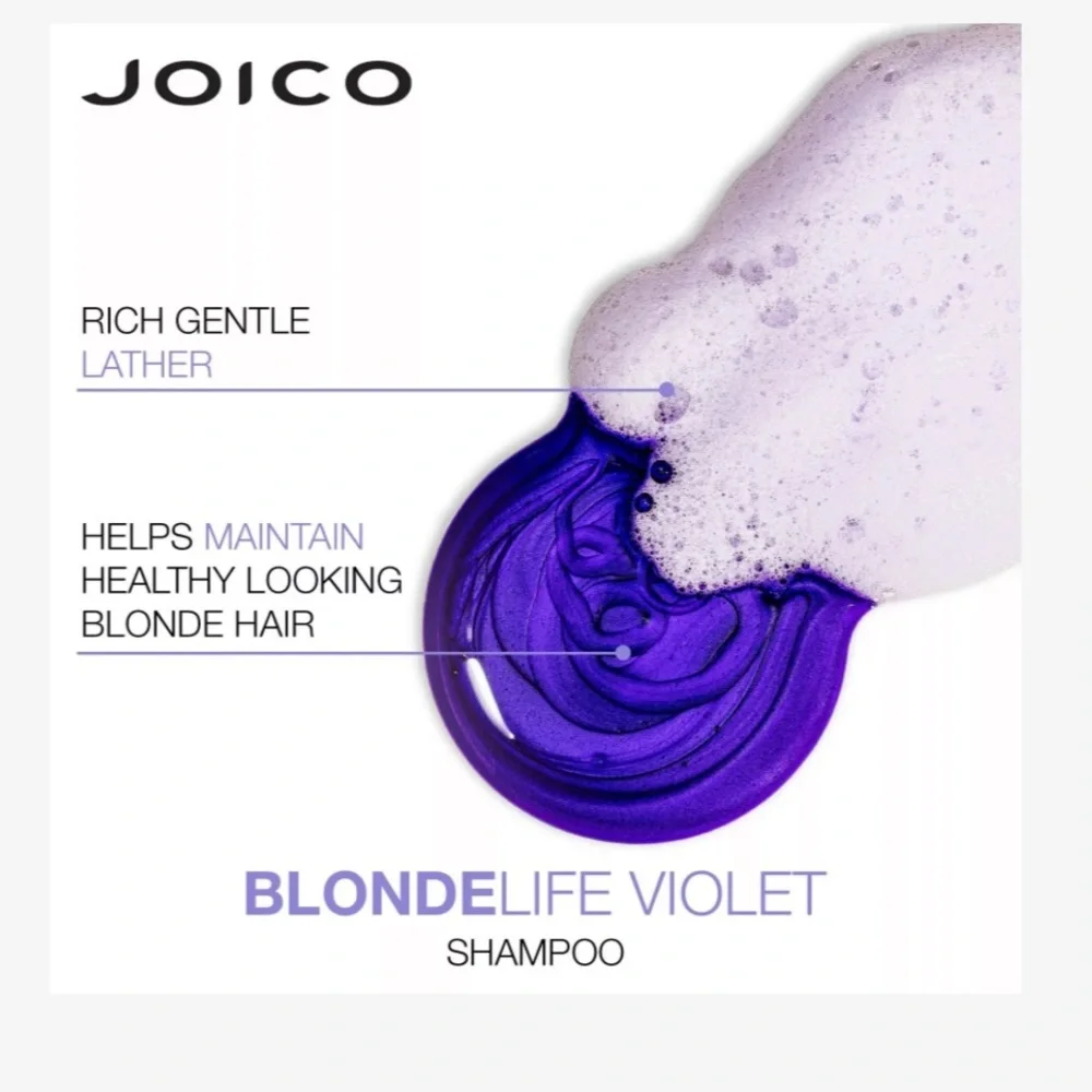 Joico | Blonde Life Violet Shampoo for Cool, Bright Blondes
